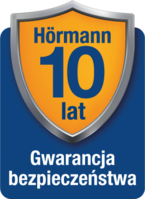 10 lat gwarancji na bramy Hormann